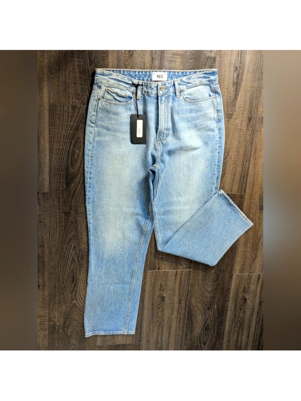 PAIGE High Rise Sarah Straight Leg Jeans NWT